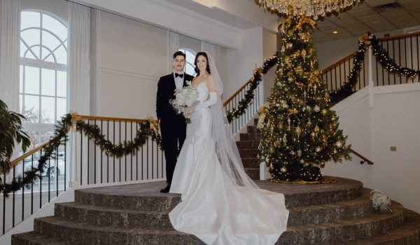 Langan & Triston Winter Wedding venue chicago