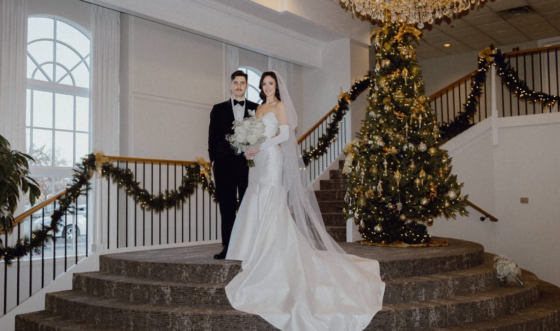 Langan & Triston Winter Wedding venue chicago